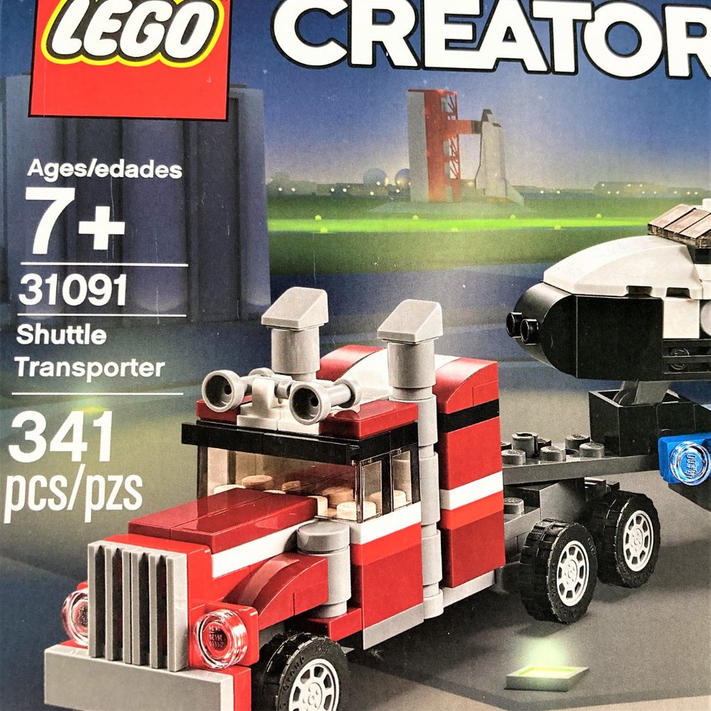 LEGO NWT Creator 3 in1  Shuttle Truck & Trailer Jeep 31091 341 pieces Shuttle - Picture 5 of 5
